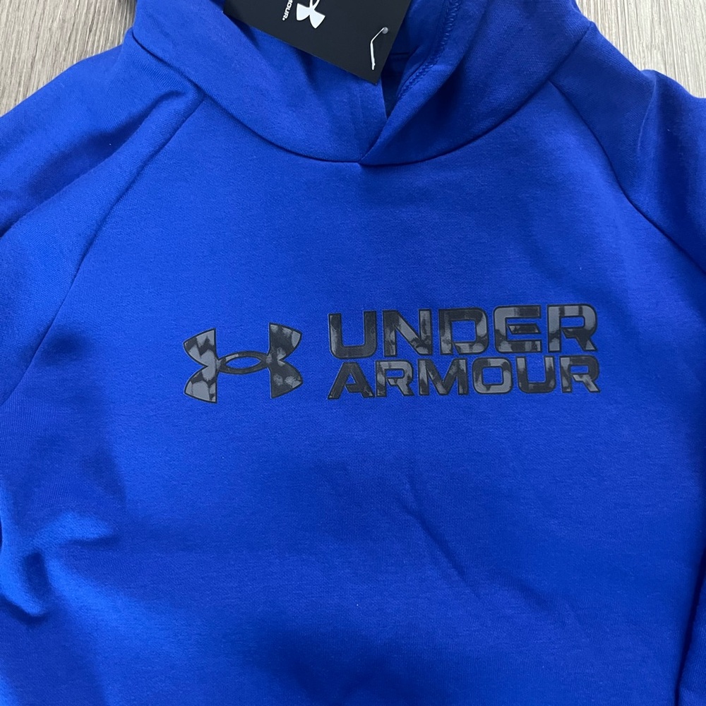 🔥302–NWT Under Armour Royal Blue Pullover